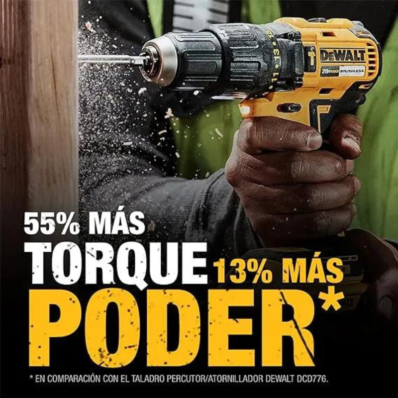 Kit de Taladro Inalámbrico de Litio + 2x Baterías Recargable 48v