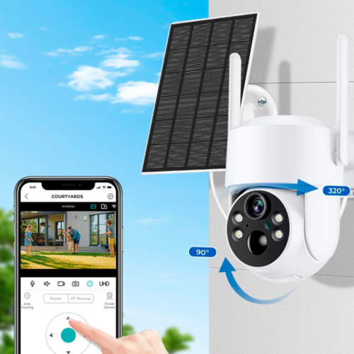 Cámara de seguridad Solar Vision [ULTRA HD 4K] + REGALO SORPRESA