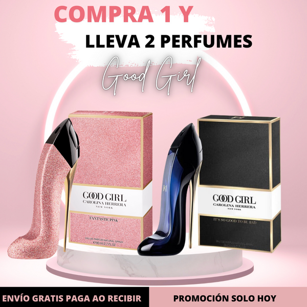 PROMOCIÓN COMBO COMPRA 1 Y LLEVA 2 PERFUMES [1 GOOD GIRL + 1 GOOD GIRL FANTASTIC PINK] - ¡SOLO HOY!