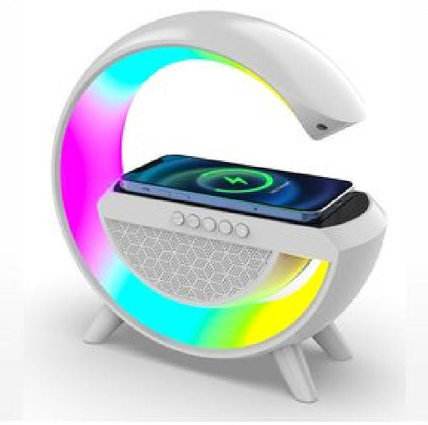 Lampara G Luz Led Rgb Speaker Recargable