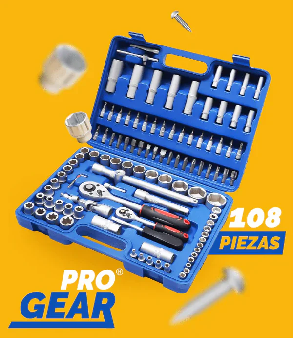 KIT DEWALT: Taladro De Percusion De Alto Impacto + Caja De Herramientas Con 108 Piezas + 20 Brocas De Titanio - BLACK FRIDAY 🔥