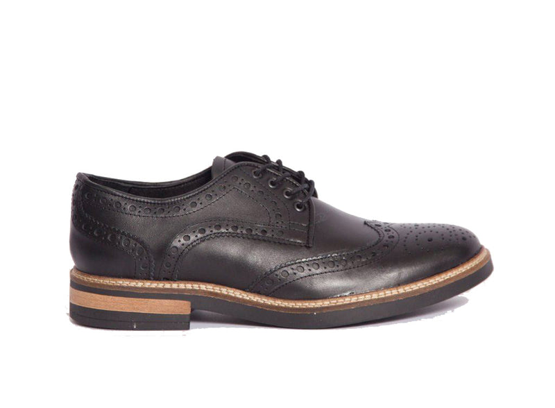 Zapatos Brogue Color Negro